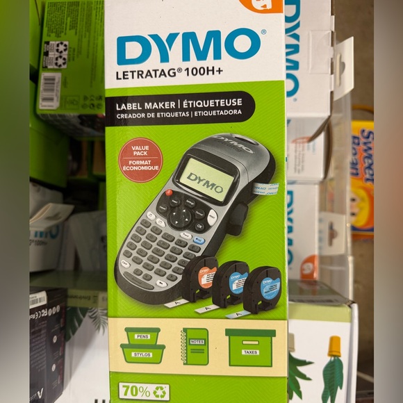 DYMO LetraTag LT-100H Plus Handheld Label Maker NEW - Picture 2 of 2